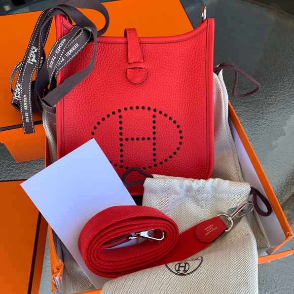 Hermes Handbags - Hermès Evelyne mini🔥new🔥Authentic 🔥